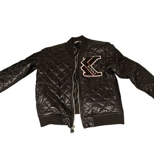 Karl Kani black bomber jacket